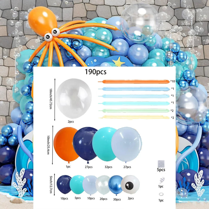 Neon Rainbow Balloon Arch Set Is Suitable For Summer Tropical Bbq Party Decoration Pool Birthday Decoration Many Other Occasions