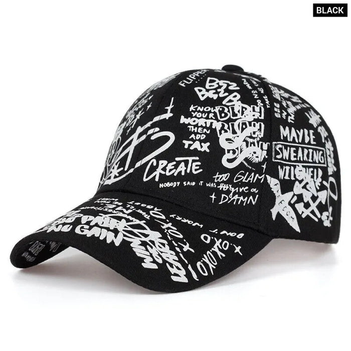 Printed Snapback Baseball Cap / Hat For All Seasons