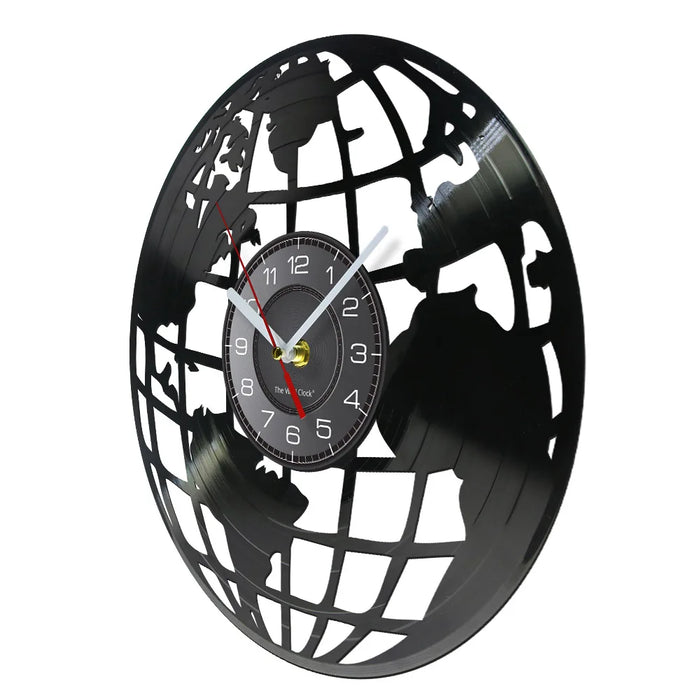 Modern 3D Earth Wall Clock