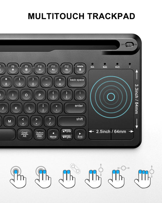 Ultra Thin Bluetooth Keyboard For Ipad