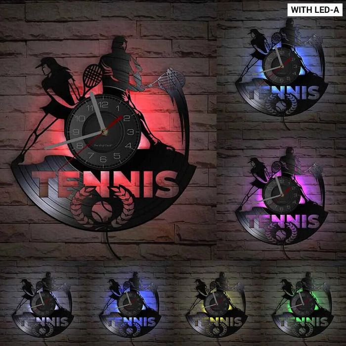 Grand Slam Tennis Wall Clock