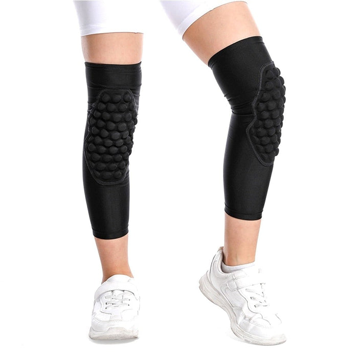 Anti-Collision Thickened Leg Knee Pads For Football Bicycle Roller Skating