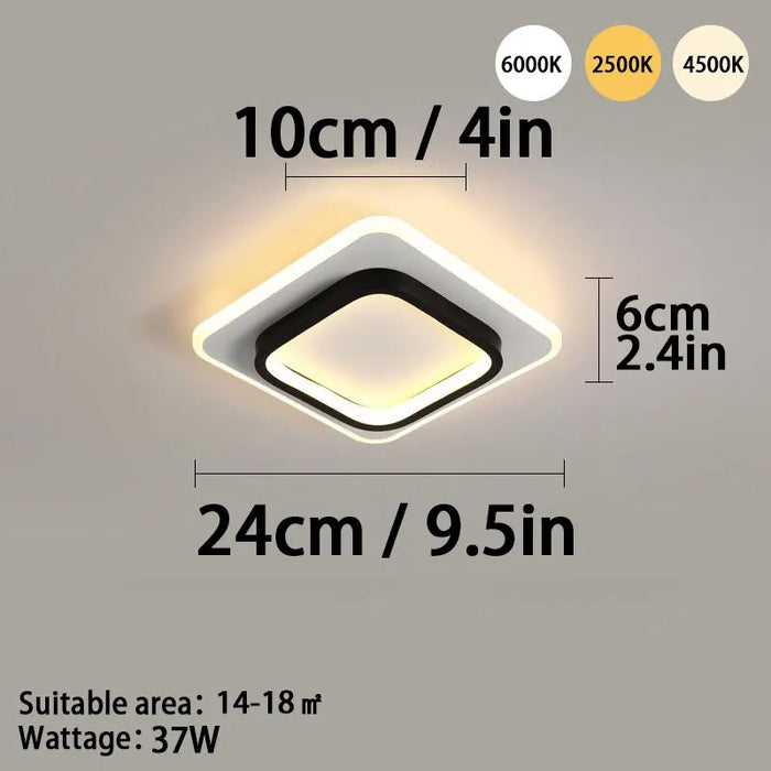 Modern Led Ceiling Light For Bedroom Or Living Room