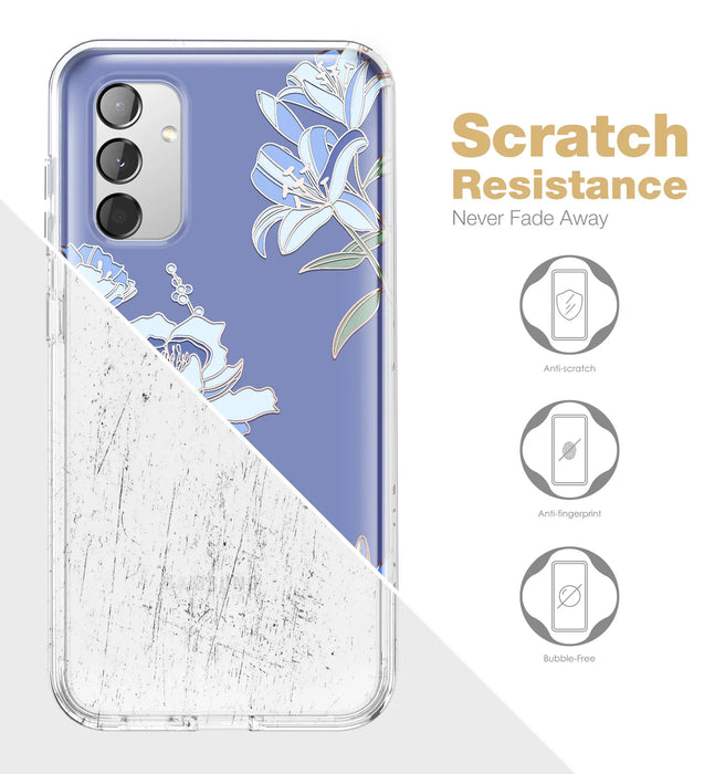Geometric Marble Case For Samsung Galaxy A13 5G Shockproof With Screen Protector