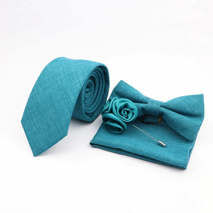 27 Colour Classic Mens Bowtie Set For Weddings And Business