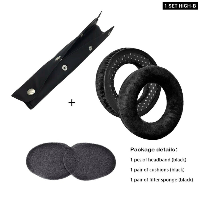 Velvet Foam Ear Pads For Beyerdynamic Dt990 880 770 Pro Headphones