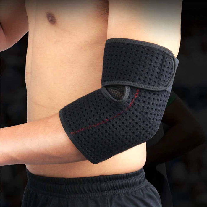 2Pcs Adjustable Elbow Support Brace Wrap for Golfer Bursitis Tendonitis