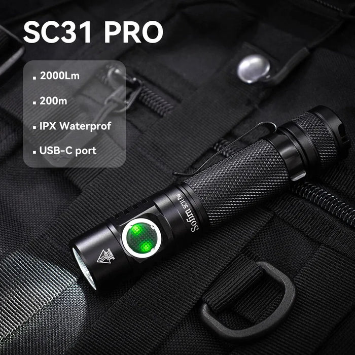 Sofirn Sc31 Pro Rechargeable Led Flashlight