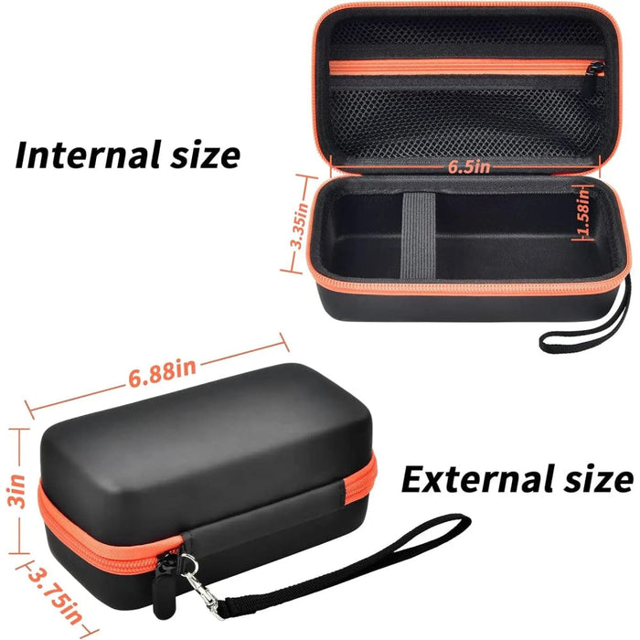 Carring Case Compatible With Portable Air Compressor Tire Inflator Air Pump With Mesh Pocket