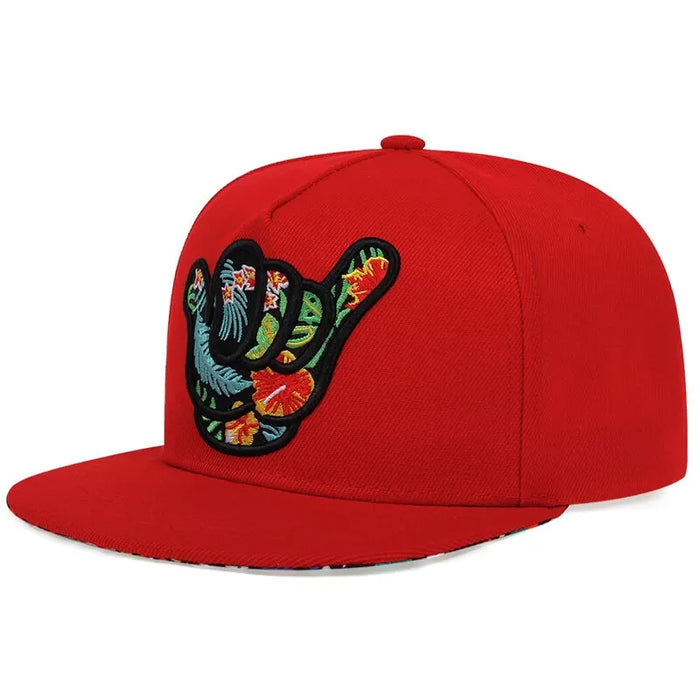 Adjustable Colourful Embroidered Baseball Cap / Hat