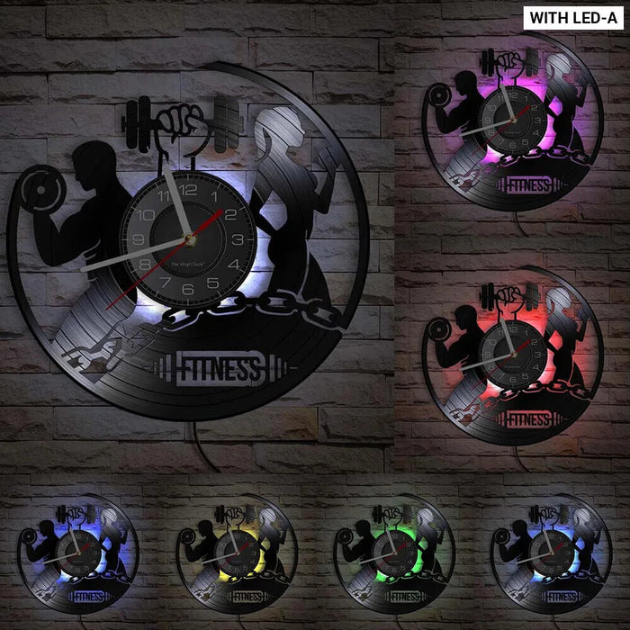 Fitness Center Wall Clock