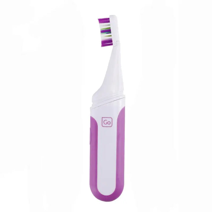 Portable Electric Toothbrush Travel Friendly 2 Spare Heads Waterproof Design