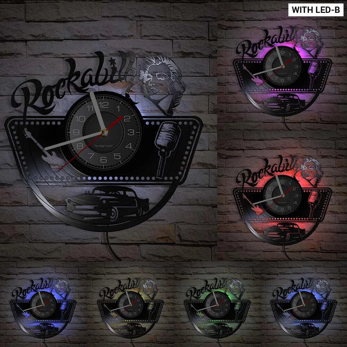 Retro Vinyl Record Wall Clock