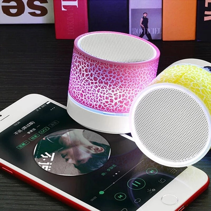 Portable Mini Wireless Bluetooth Speaker With Built-in Mic