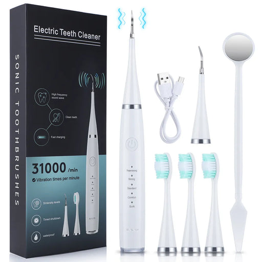 Electric Sonic Toothbrush Kit For Whitening And Cleaning