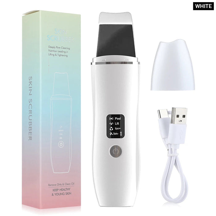 Deep Clean Ultrasonic Skin Scrubber For Face