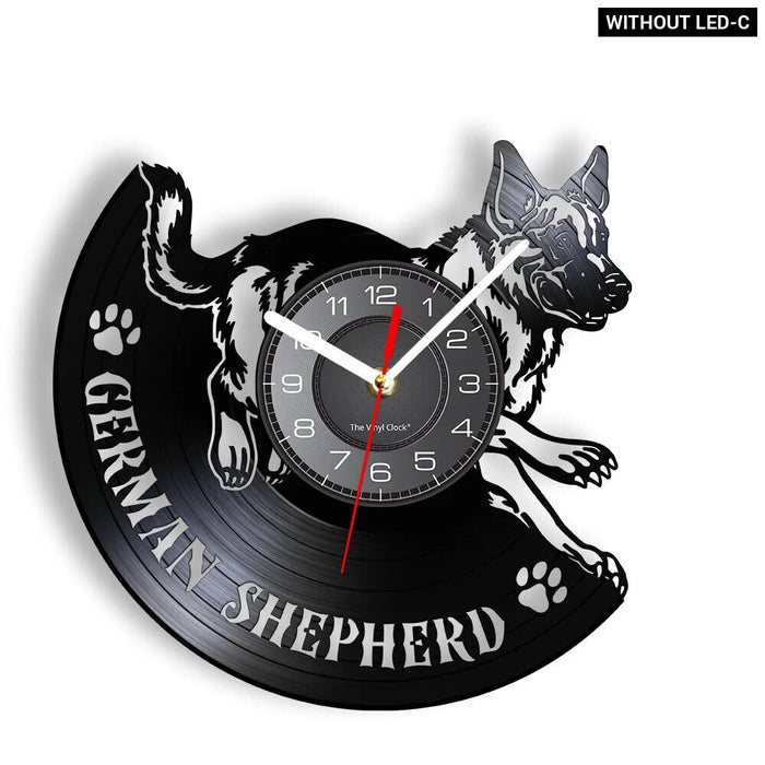 Contemporary Dog Wall Clock