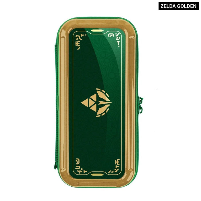 Golden-Green Pc Hard Carry Case Storage Bag Update Protection Pc Bag Compatible Nintendo Switch Oled