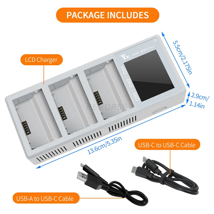 Charging Hub For Dji Mini 4 Pro Drone