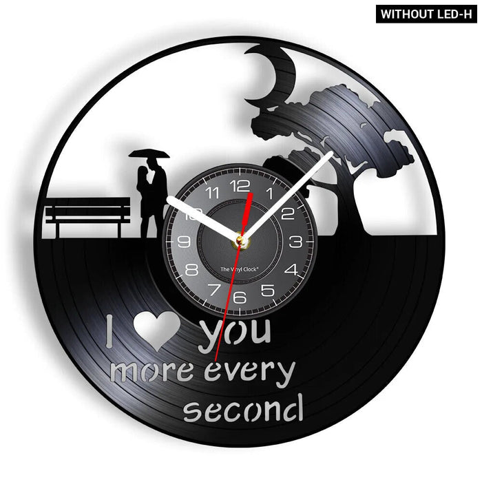 Forever Love Wall Clock