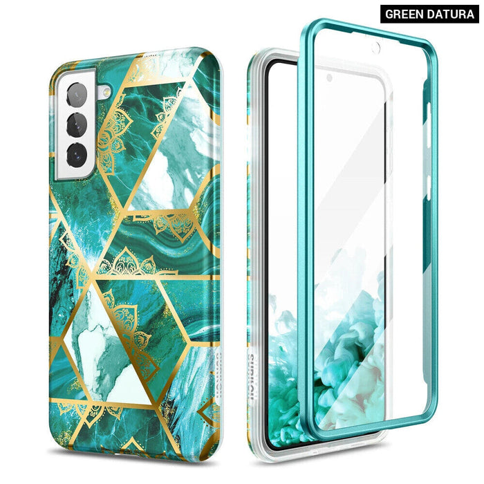 Shockproof Glitter Marble Case For Samsung Galaxy S21Plus 6.7