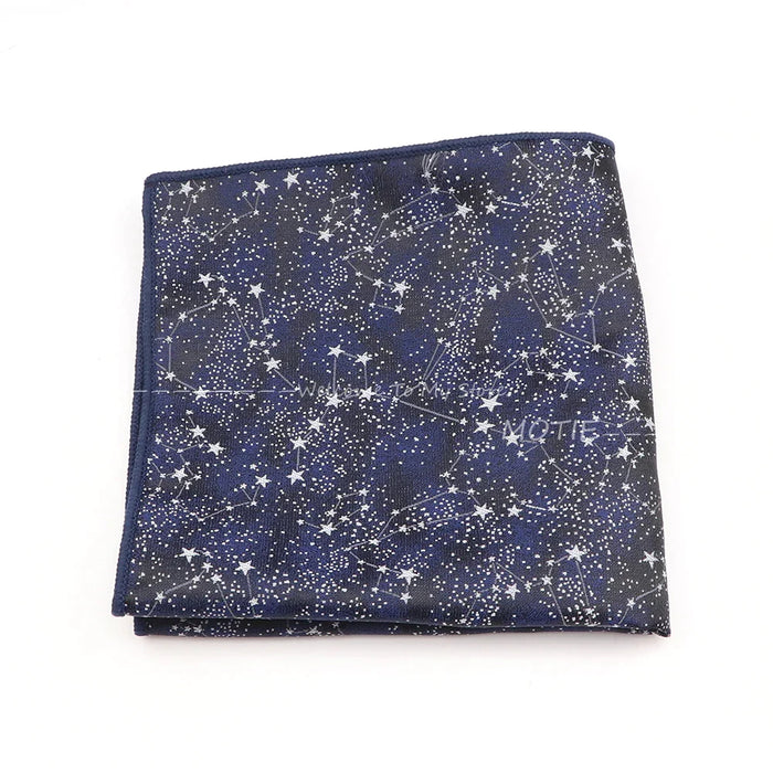 Blue Paisley Pocket Square For Daily Wear And Business Parties