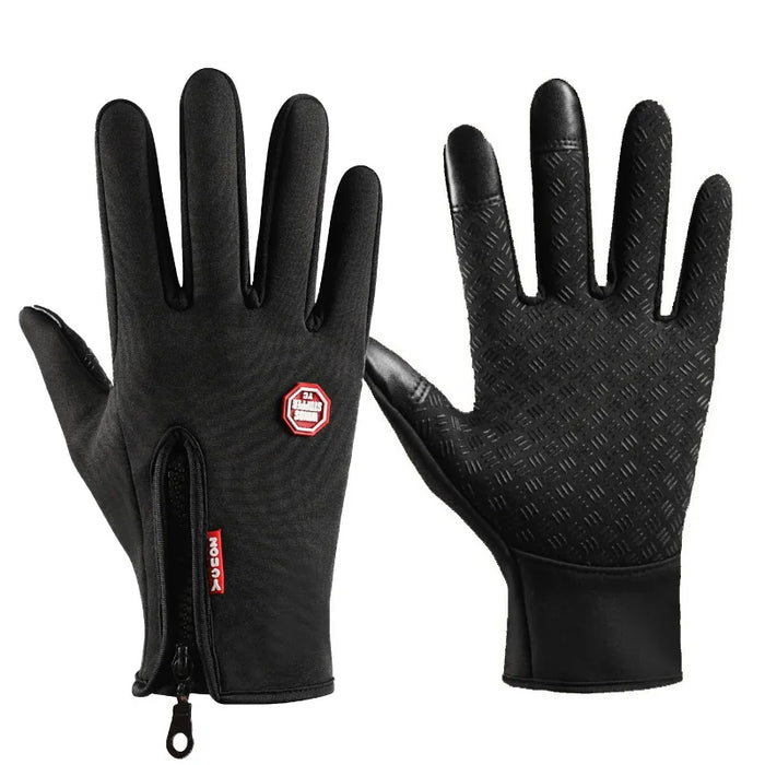 Insulated Touch Screen Winter Gloves For Cycling And Skiing