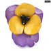 Acrylic Big Flower Brooch 4 Colour Fashion Pin Party Office