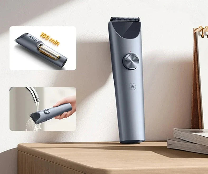 Wireless Hair Clippers For Men With Titanium Blade