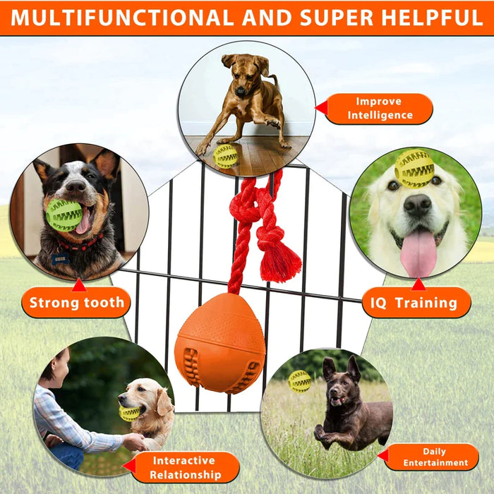 Dog Puzzle Toy Stress Reducing Treat Dispenser