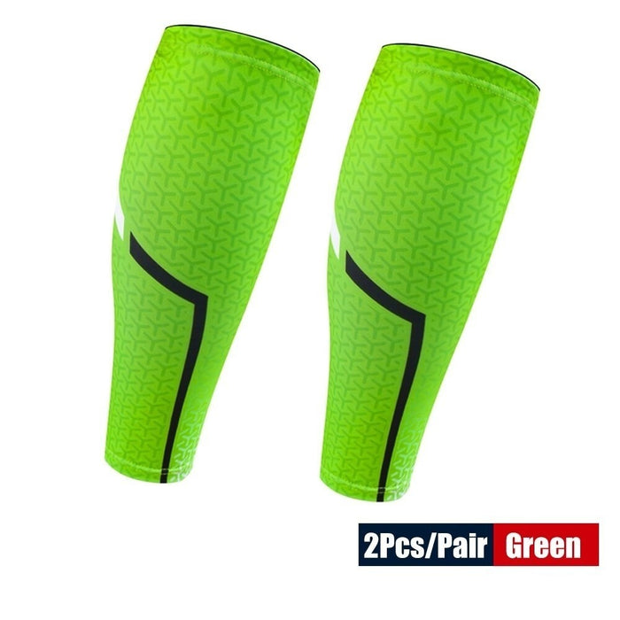 2Pcs/Pair Breathable Elastic Calf Protector Leg Sleeves For Running Football Cycling