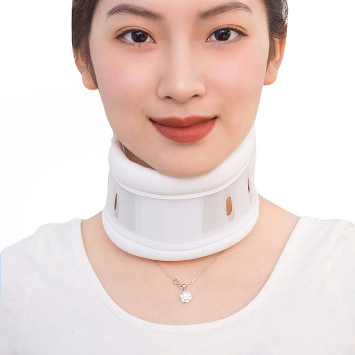 Cervical Neck Brace Collar With Chin Support for Stiff Relief Pain Bone Care