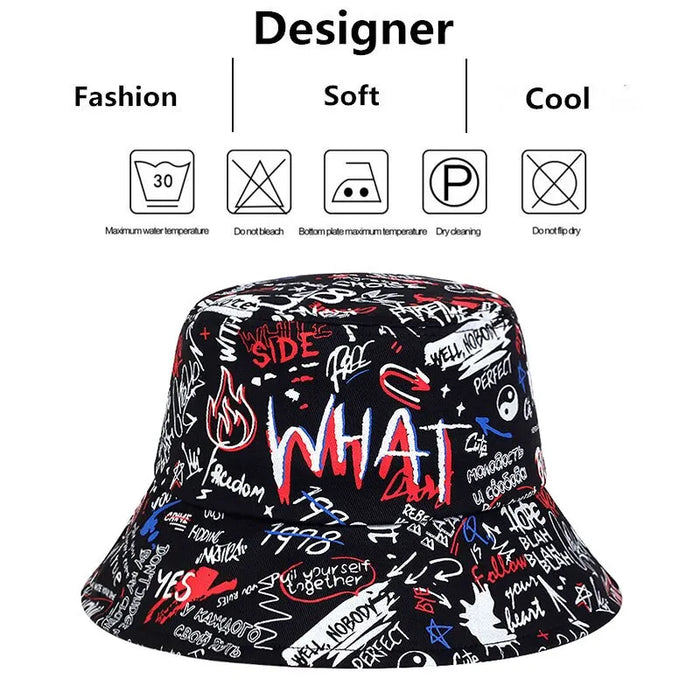 Sun Hat Personality Print