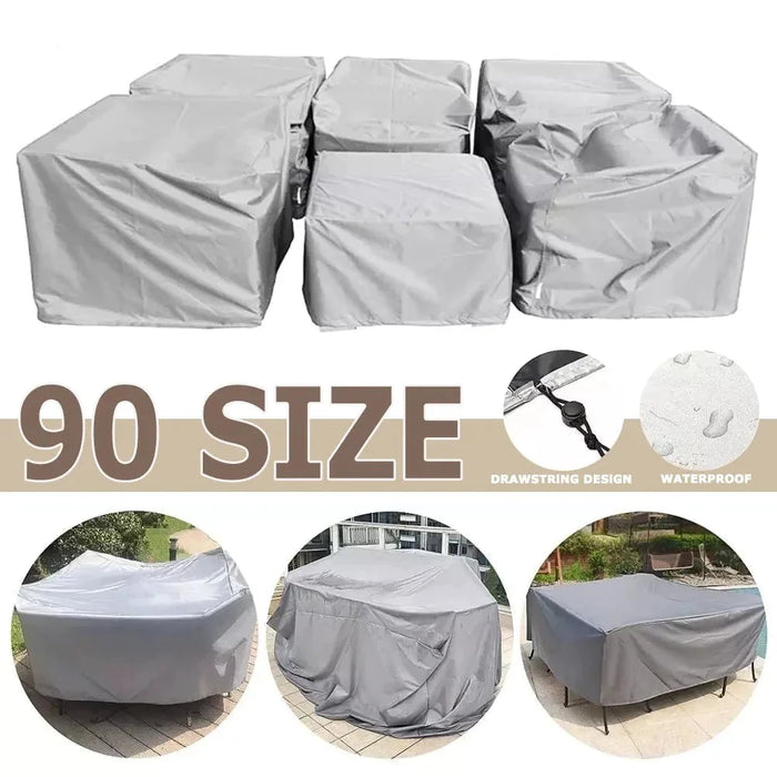 Patio Chair Covers for outdoor furniture Waterproof Cover Furniture Covers Rain Snow Sofa Table Dust Proof Cover