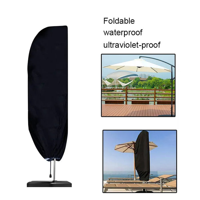 Waterproof Cover Outdoor Sunshade Umbrella Cover Garden Weatherproof Patio Cantilever Parasol Rain Cover