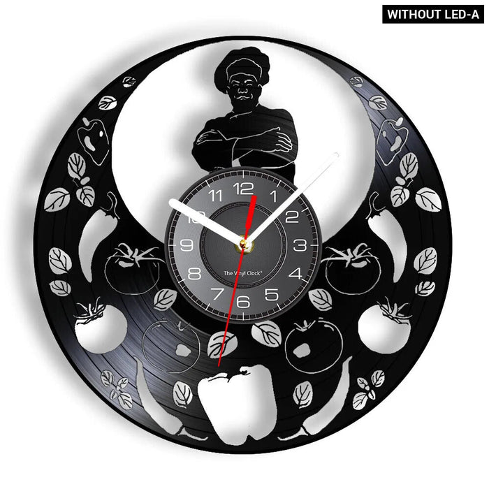 Chef Wall Clock