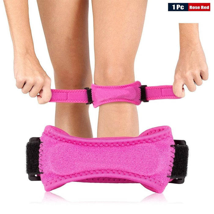 1Pc Adjustable Patella Knee Tendon Strap For Outdoor Sports