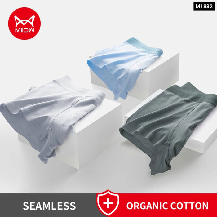 3 Piece Antibacterial Boxer Shorts For Men