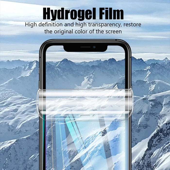 Pack Of 4 Soft Hydrogel Screen Protectors For Iphone