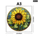 Small Town Sunflower Wooden Puzzle