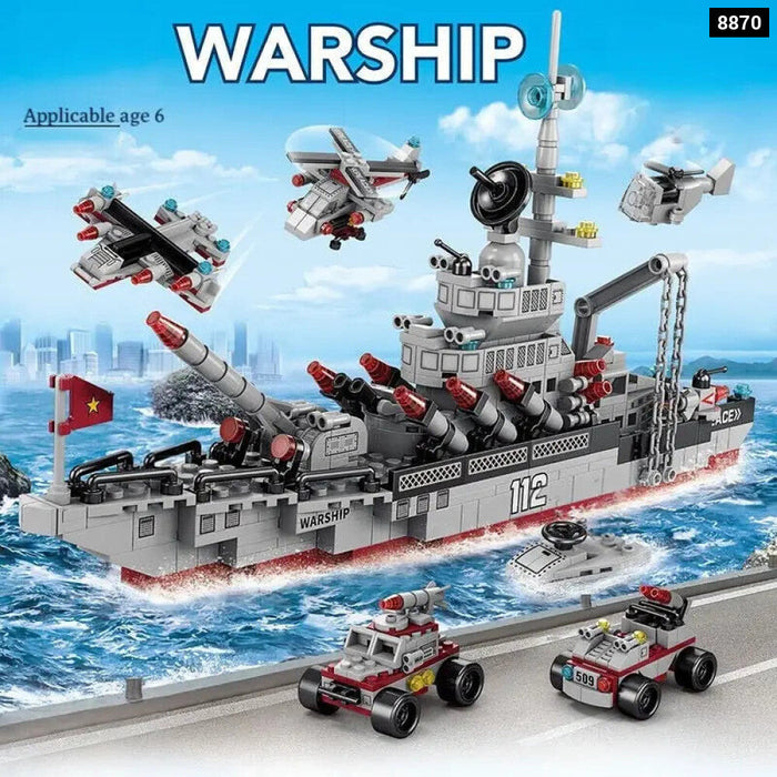 1068 Piece Ocean Cruiser Building Set