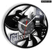 Music Speaks Vinyl Record Wall Clock