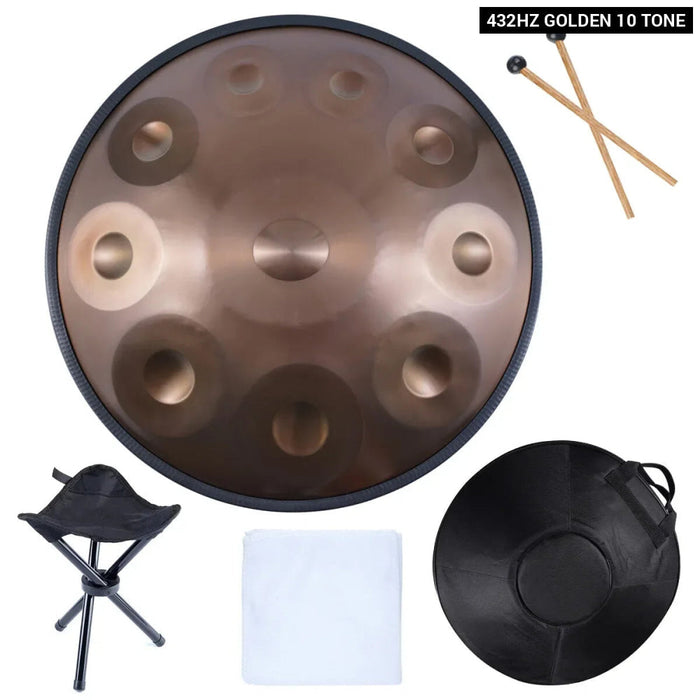 9/10/12/14 Notes 22 Inches 432Hz Professional In D Minor Steel Handpan Drum