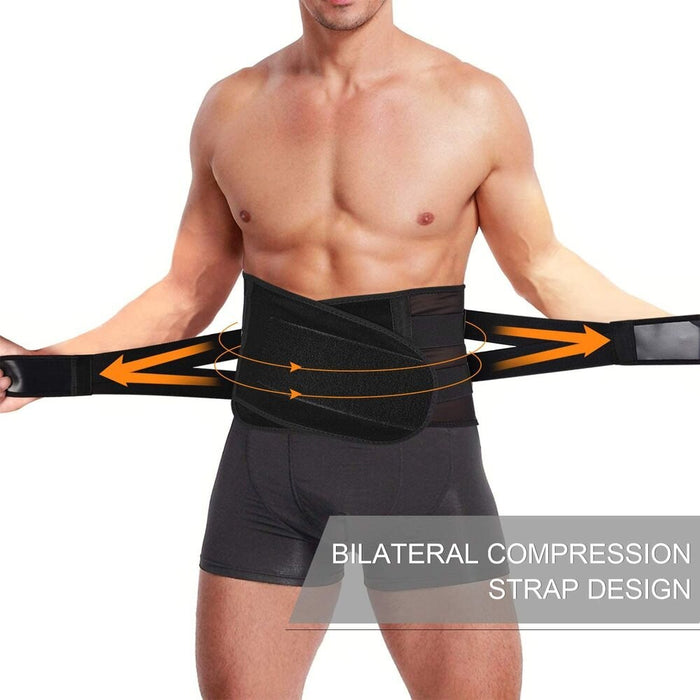 Adjustable Back Support Belt with Lumbar Pad for Work Heavy Lifting