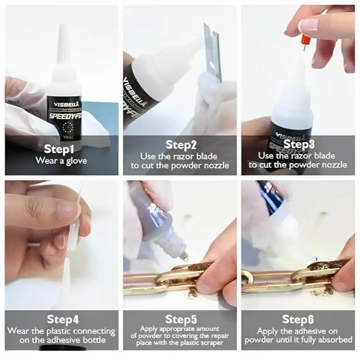 Fast Dry Multi Purpose Glue For Wood Plastic Repair