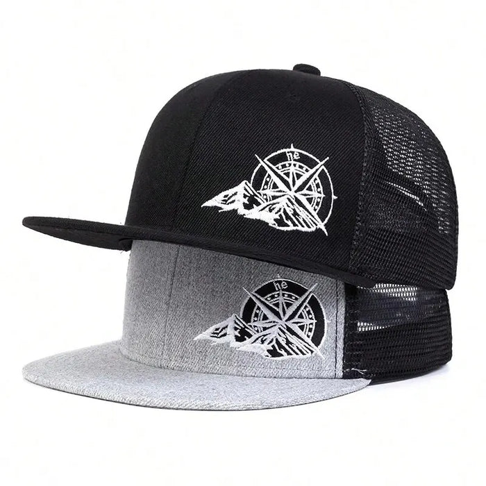 Adjustable Mountain Embroidered Baseball Cap / Hat