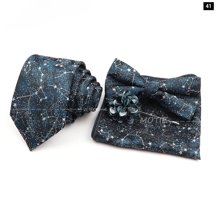 Classic Plant Tie Set For Weddings And Daily Wear