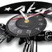 Ak47 Gun Vinyl Record Wall Clock