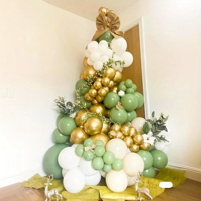 140Pcs Leopard Print And Tiger Print Giraffe Balloon Set Jungle-Themed Birthday Outdoor Picnic Wedding Anniversary Decoration