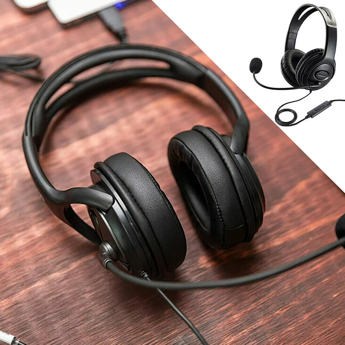 Usb Gaming Headset With Mic And Bass